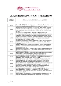 Reference List for RMA425-2 As at 7 April 2020 Number