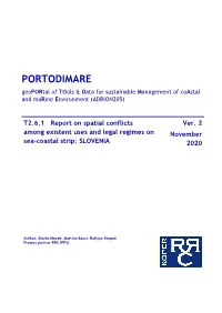 T2.6.1 Report on Spatial Conflicts Among Existent