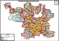 MAP SHOWING ANNAPURNA FEEDING CENTERS in GHMC Legend