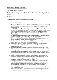 Playing Pitch Strategy - Appendix 1
