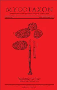 Volume 121: Cover, Table of Contents, Editorial Front Matter