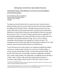 Working Paper: Do Not Cite Or Quote Without Permission Competing