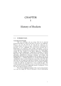 History of Rocket Technology