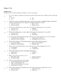 Chapter 5 Test