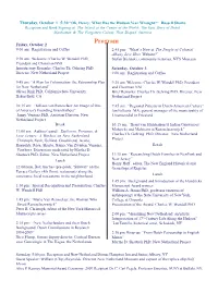 NNP Seminar Program