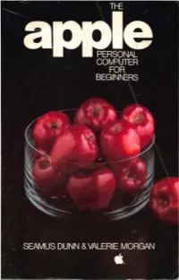 The Apple Personal Computer for Beginners 1982.Pdf