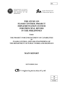 The Study on Flood Control Project Implementation System for Principal Rivers in the Philippines