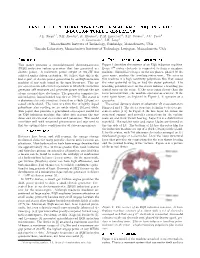 GENERATING ELECTRIC POWER with a MEMS ELECTROQUASISTATIC INDUCTION TURBINE-GENERATOR Abstract 1 Introduction 2 Device Layout