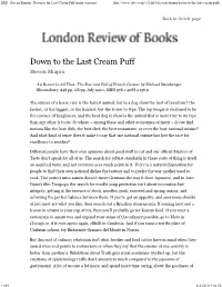 LRB · Steven Shapin · Down to the Last Cream Puff (Print Version)