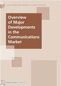 Overview of Major Developments in the Communications Market