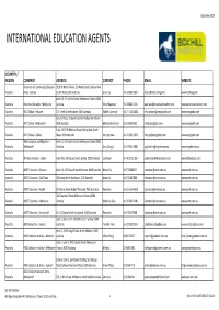 2019.09.26 Agent List (1020 Entry) Website