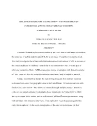 A MIXED METHODS STUDY by TAMAR