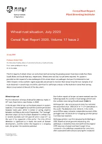 Cereal Rust Report 2020 Vol 17 #2