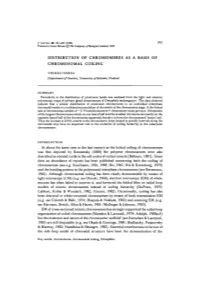 Distribution of Chromomeres As a Basis of Chromosomal Coiling