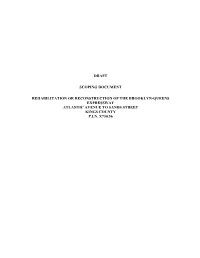 Draft Scoping Document Rehabilitation Or