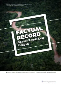 Factual Records Regarding Submission SACA-SEEM/PE/002/2018, Washington D.C