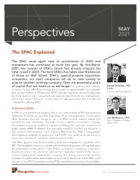 Read &gt; the SPAC Explained