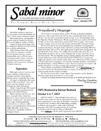 Sabal Minor Is On-Line At