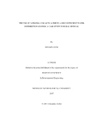 The Use of Jatropha Curcas to Achieve a Self Sufficient Water Distribution System: a Case Study in Rural Senegal