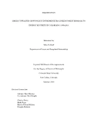 Dissertation Crises Unwasted
