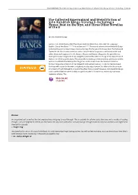 Ebook \\ the Collected Supernatural and Weird Fiction of John