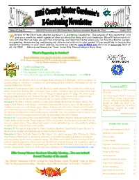 Inside This Issue: Listen to KBEC Useful Gardening Tips Plants And