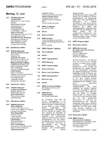 Swr2 Programm Kw 24