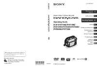 Operating Guide DCR-DVD106E/DVD108E/ Editing 46