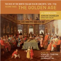 Volume Three the Golden Age