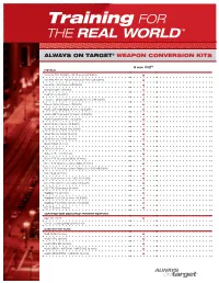 Always on Target Conversion Kits Brochure