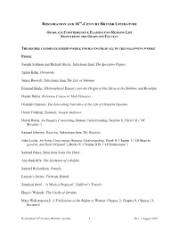 Joseph Addison and Richard Steele. Selections from the Spectator Papers