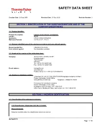 Safety Data Sheet