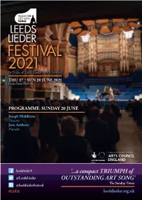 Sunday 20Th June