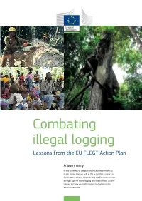 Combating Illegal Logging Lessons from the EU FLEGT Action Plan