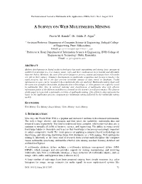 A Survey on Web Multimedia Mining