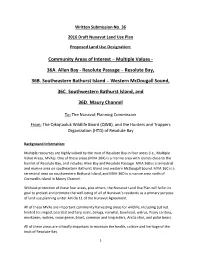 Community Areas of Interest – Multiple Values