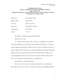 Interview, 7-25-11 Page 1 of 66