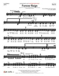 Forever Reign (Based on the Recording from the Hillsong Album "A Beautiful Exchange") Reuben Morgan and Jason Ingram Arr