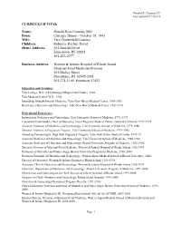 Donald R. Coustan CV Last Updated 17 Nov18 Page 1