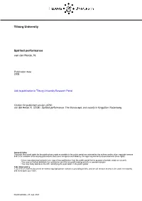 Spirited Performance Proefschrift