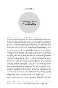 Building a Solar Projection Box