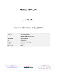 Meredith Corp