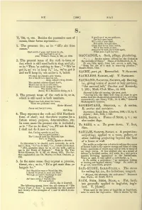 Supplement to Jamieson's Scottish Dictionary with Memoir, And