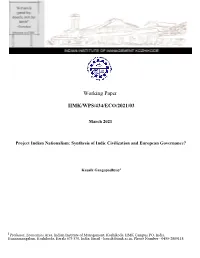 Working Paper