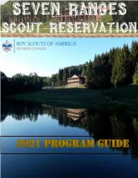 2021 Scouts BSA Summer Camp Program Guide
