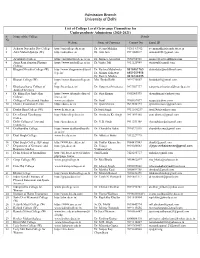 Admission Branch University of Delhi