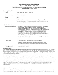 Bullock Lt. Gov. PDF Version Without Alpha Correspondence