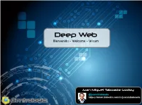 Deep Web Bienvenido - Welcome - Witam