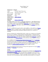 Scopes Monkey Trial on Evolution