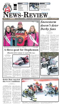 Snowstorm Doesn't Deter Derby Fans